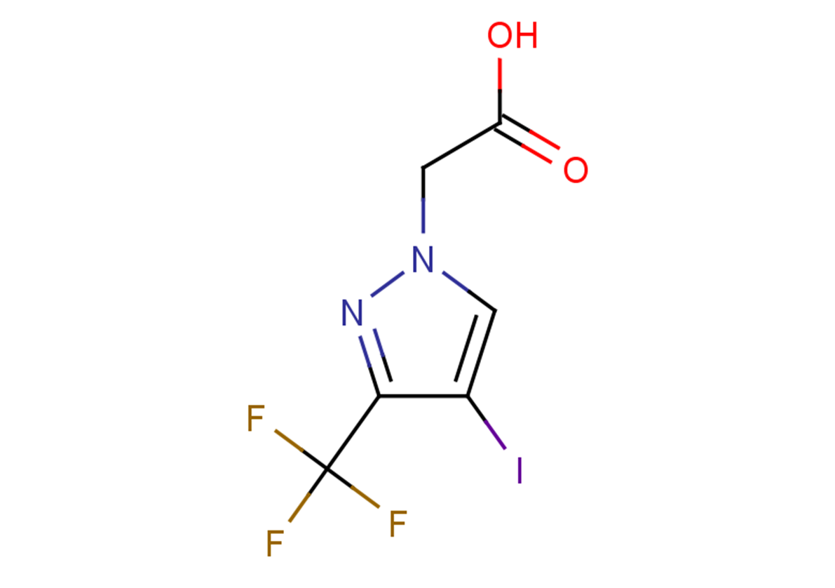 2-[4-iodo-3-(trifluoromethyl)-1H-pyrazol-1-yl]acetic acid