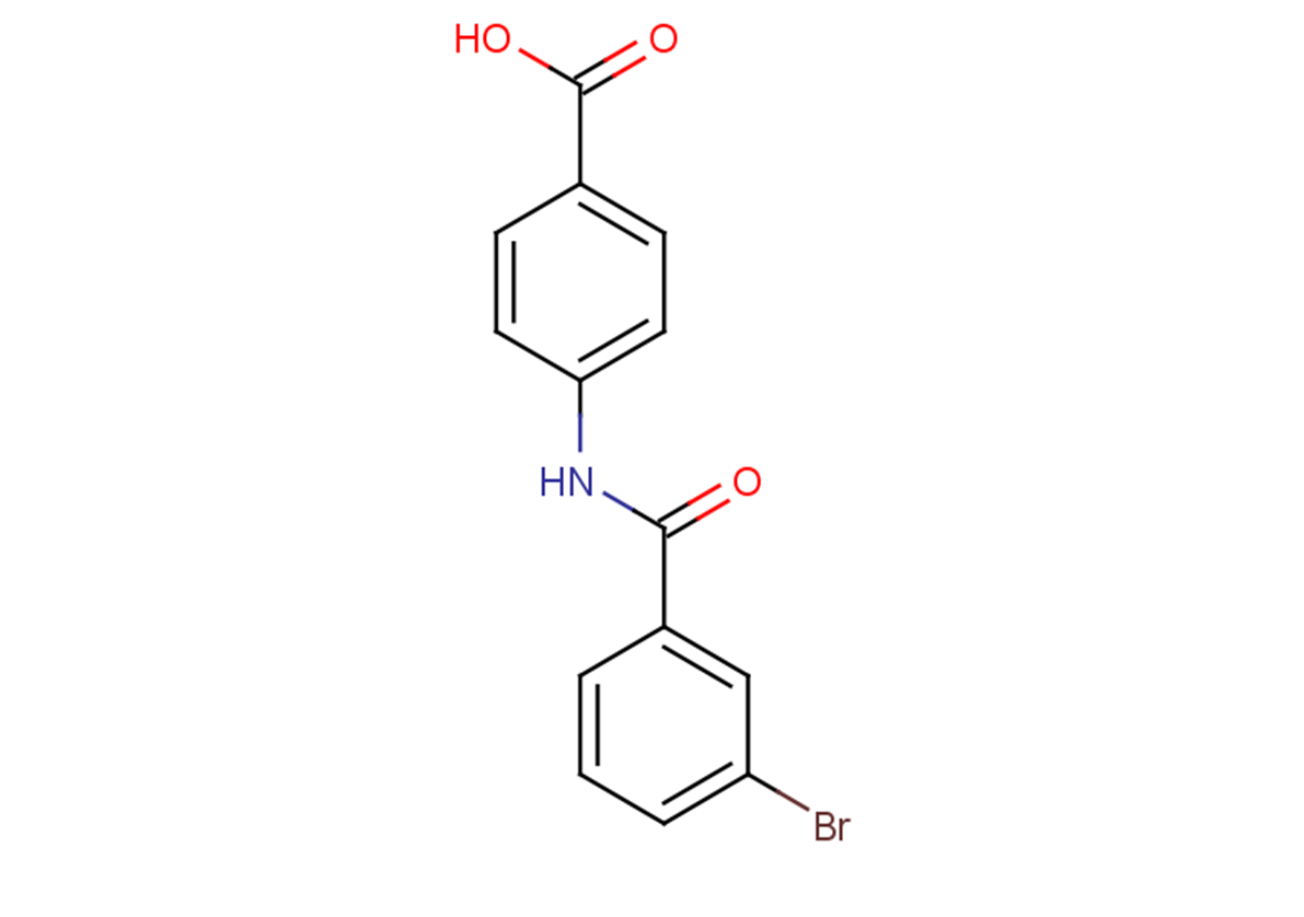 4-[(3-bromobenzene)amido]benzoic acid