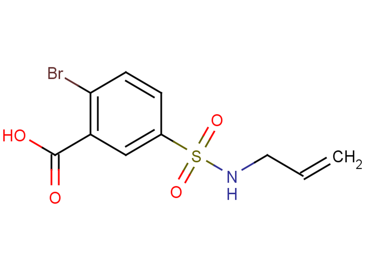2-bromo-5-[(prop-2-en-1-yl)sulfamoyl]benzoic acid