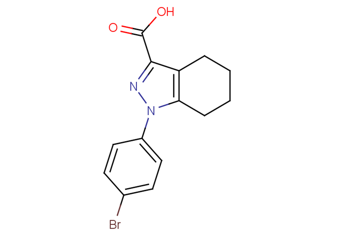 1-(4-bromophenyl)-4,5,6,7-tetrahydro-1H-indazole-3-carboxylic acid