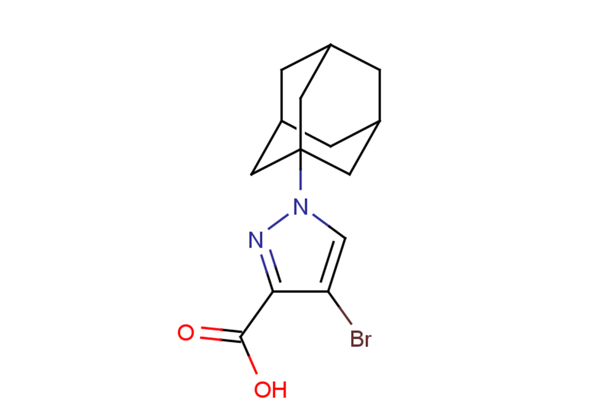 1-(adamantan-1-yl)-4-bromo-1H-pyrazole-3-carboxylic acid