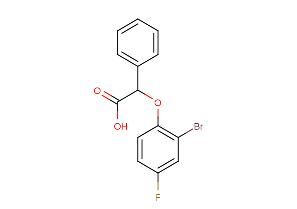 2-(2-bromo-4-fluorophenoxy)-2-phenylacetic acid