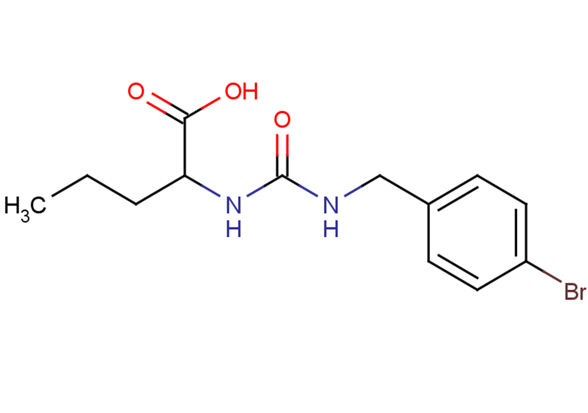 2-({[(4-bromophenyl)methyl]carbamoyl}amino)pentanoic acid