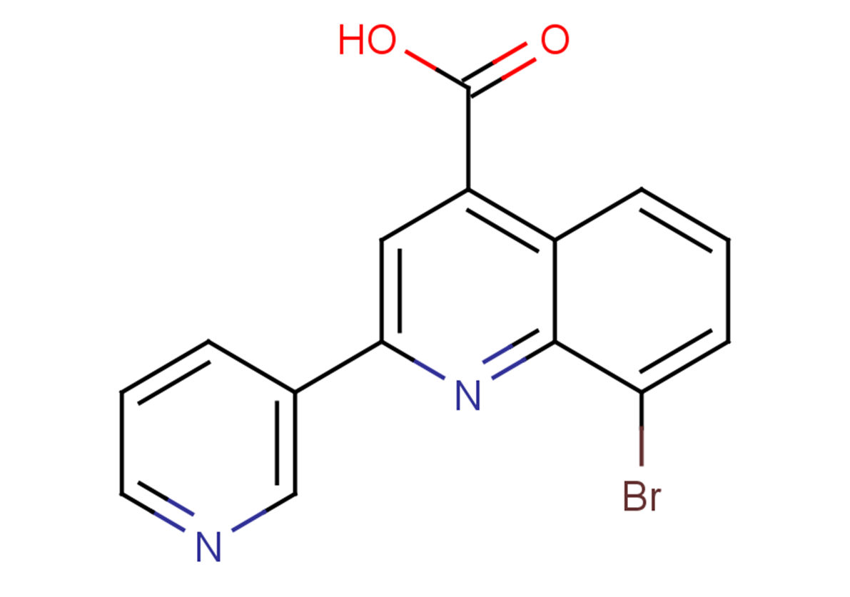 8-bromo-2-(pyridin-3-yl)quinoline-4-carboxylic acid