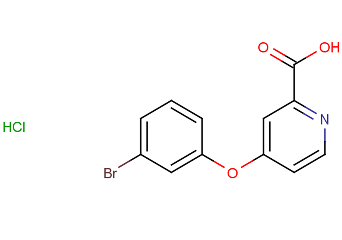 4-(3-bromophenoxy)pyridine-2-carboxylic acid hydrochloride