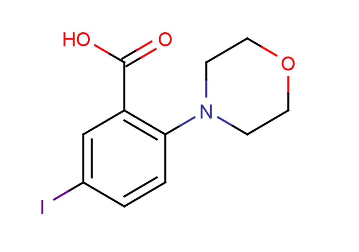 5-iodo-2-(morpholin-4-yl)benzoic acid