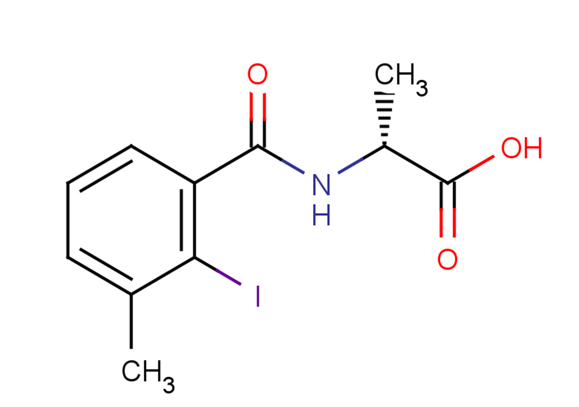 (2R)-2-[(2-iodo-3-methylphenyl)formamido]propanoic acid