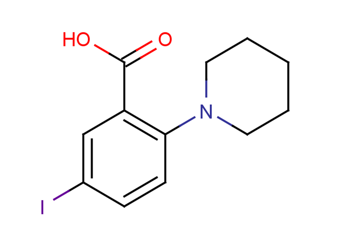 5-iodo-2-(piperidin-1-yl)benzoic acid