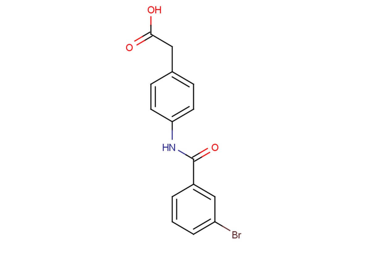 2-{4-[(3-bromobenzene)amido]phenyl}acetic acid