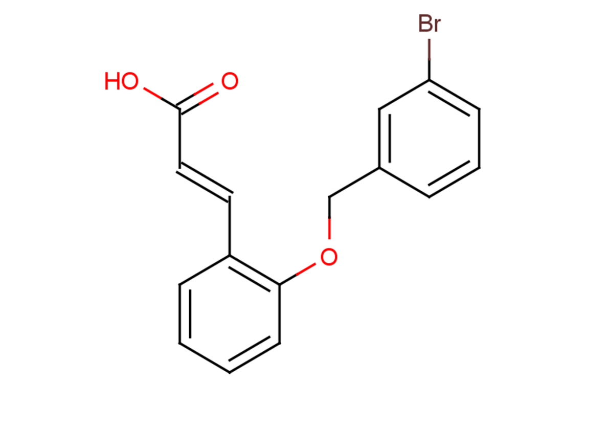 (2E)-3-{2-[(3-bromophenyl)methoxy]phenyl}prop-2-enoic acid