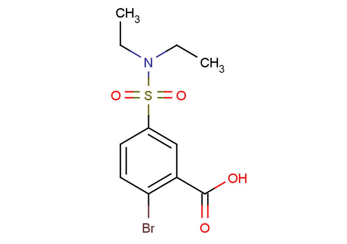 2-bromo-5-(diethylsulfamoyl)benzoic acid