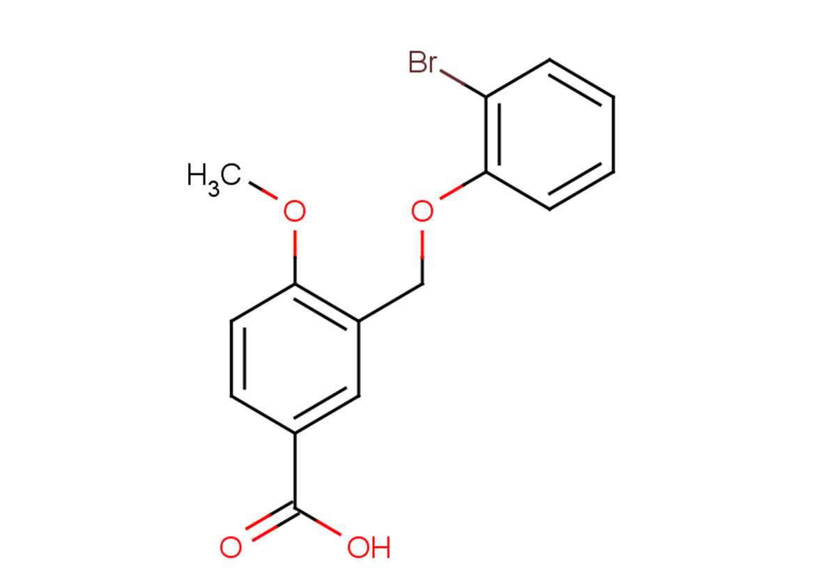 3-(2-bromophenoxymethyl)-4-methoxybenzoic acid