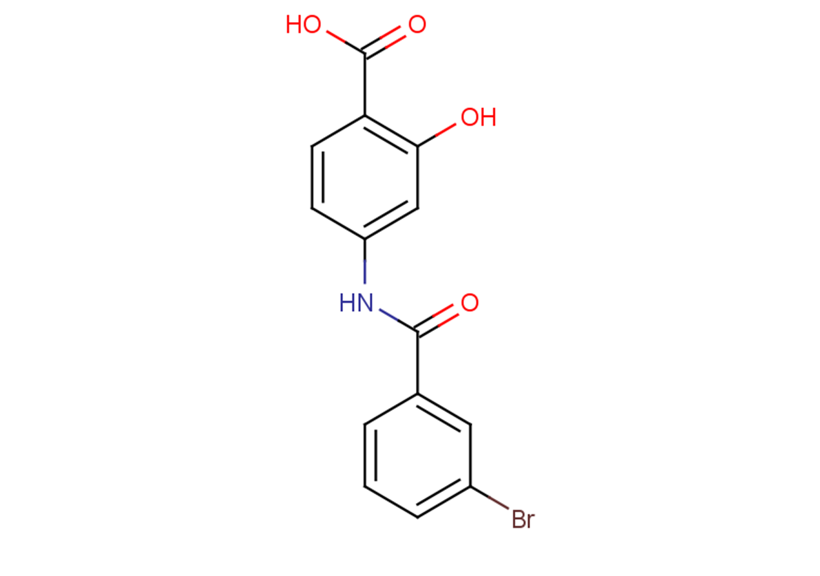 4-[(3-bromobenzene)amido]-2-hydroxybenzoic acid