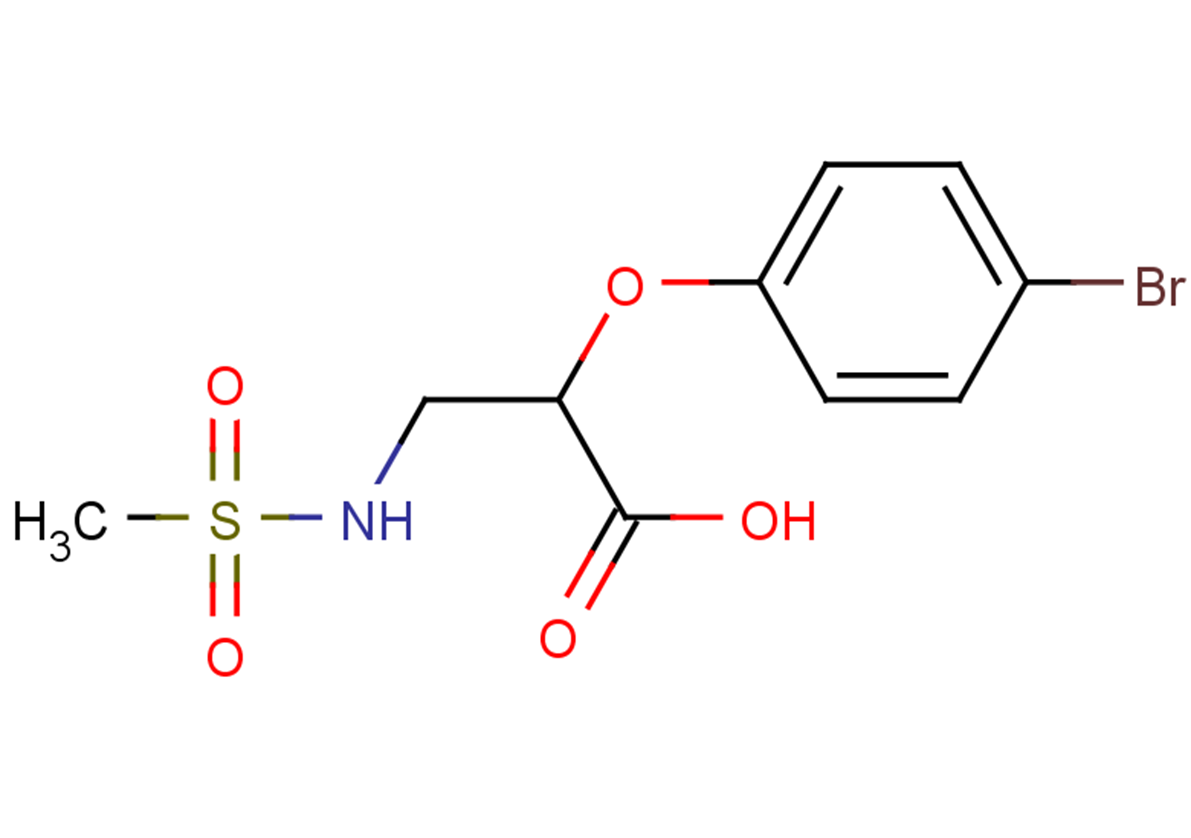 2-(4-bromophenoxy)-3-methanesulfonamidopropanoic acid