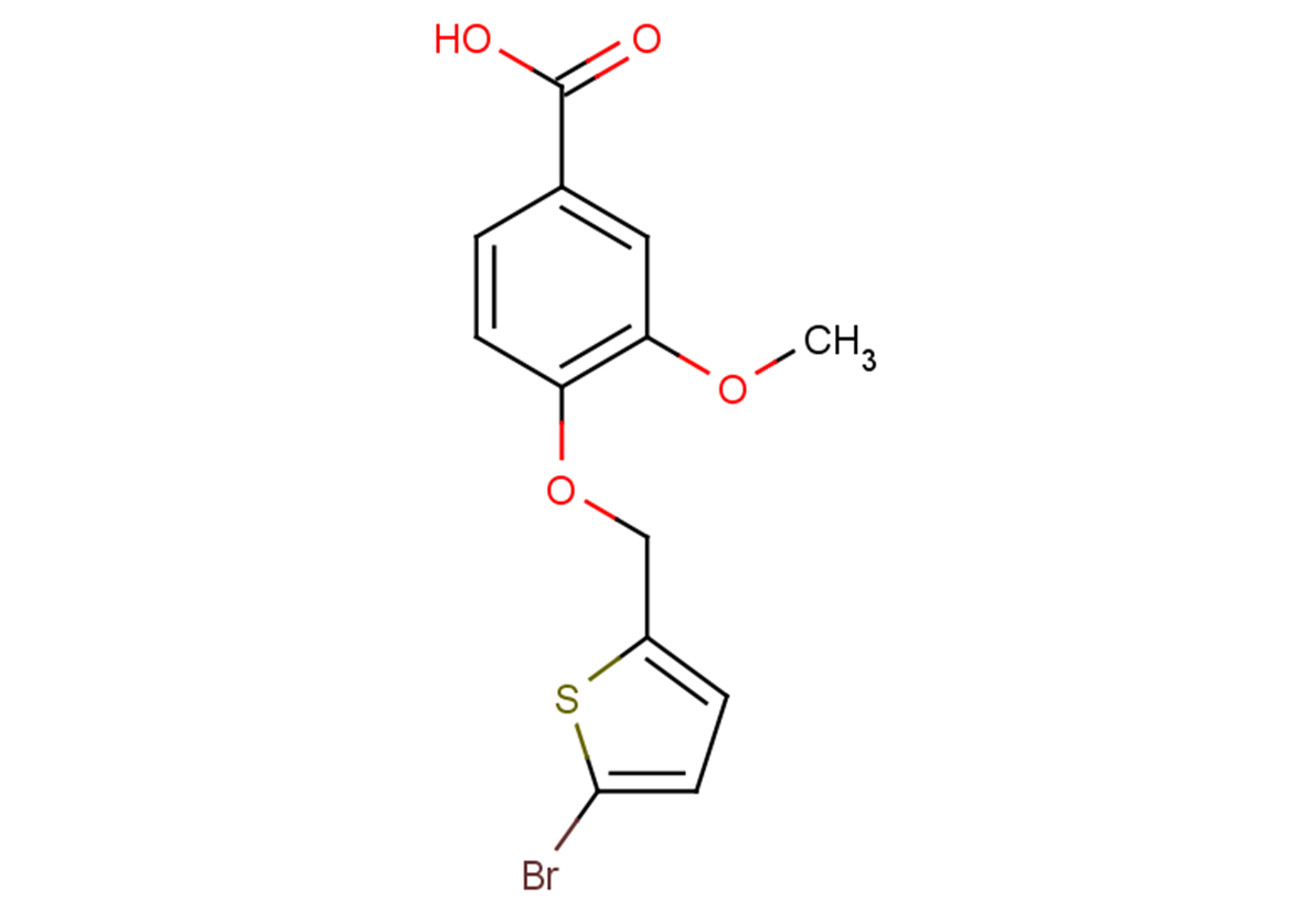 4-[(5-bromothiophen-2-yl)methoxy]-3-methoxybenzoic acid