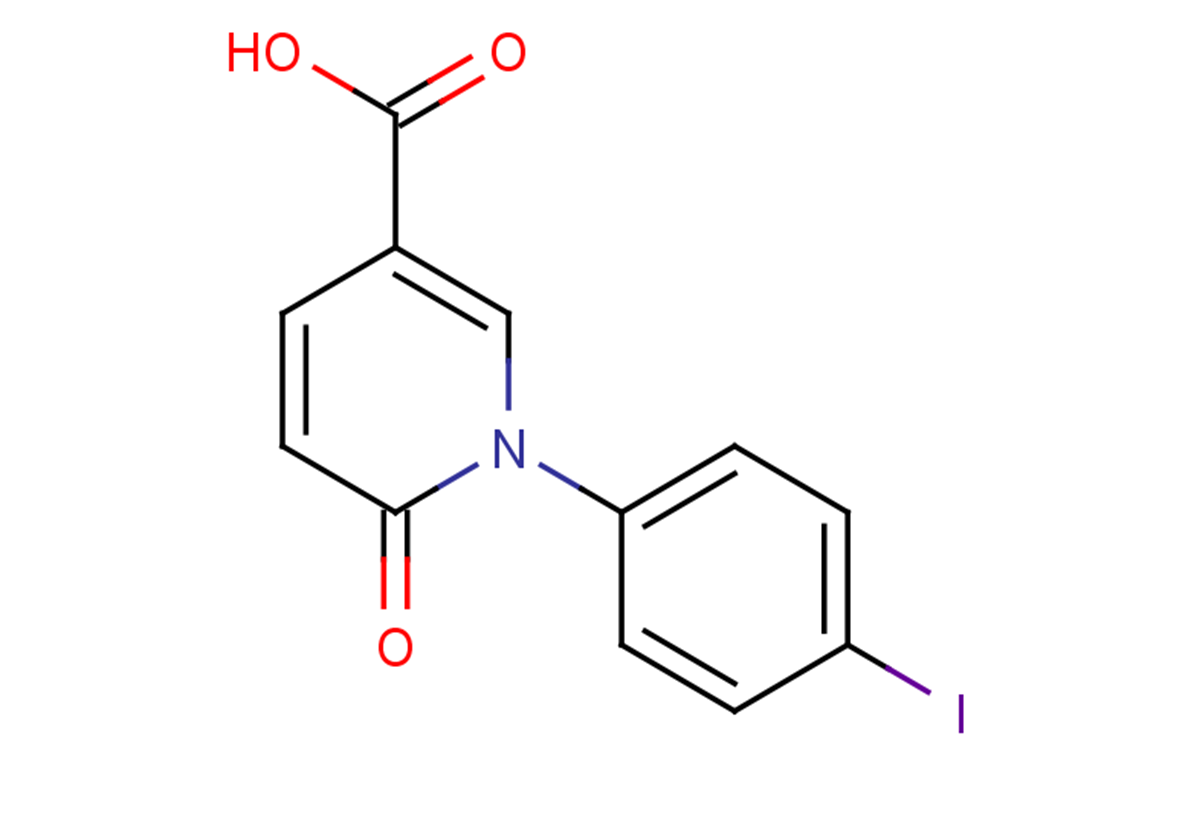 1-(4-iodophenyl)-6-oxo-1,6-dihydropyridine-3-carboxylic acid