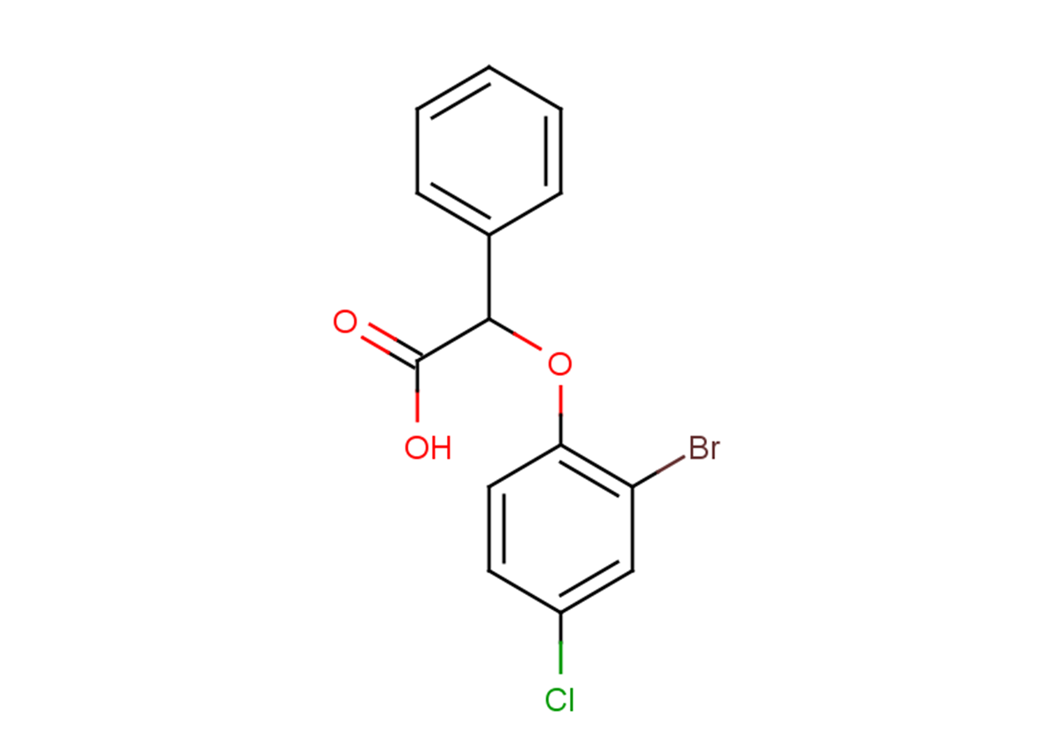 2-(2-bromo-4-chlorophenoxy)-2-phenylacetic acid