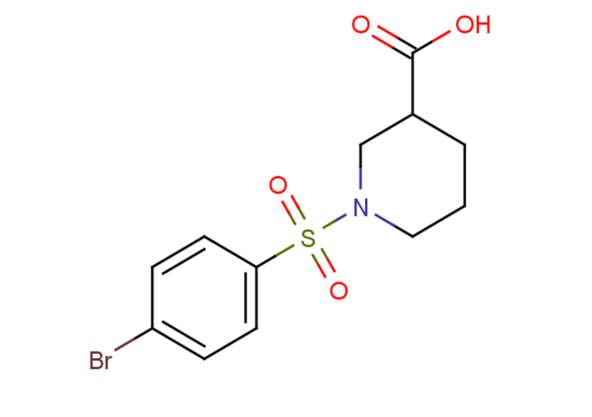 1-[(4-bromobenzene)sulfonyl]piperidine-3-carboxylic acid
