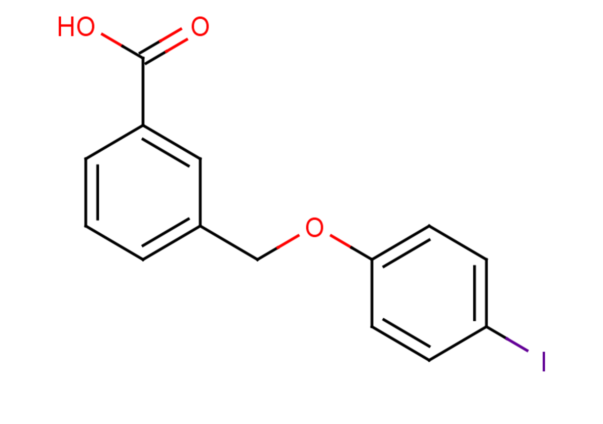 3-(4-iodophenoxymethyl)benzoic acid