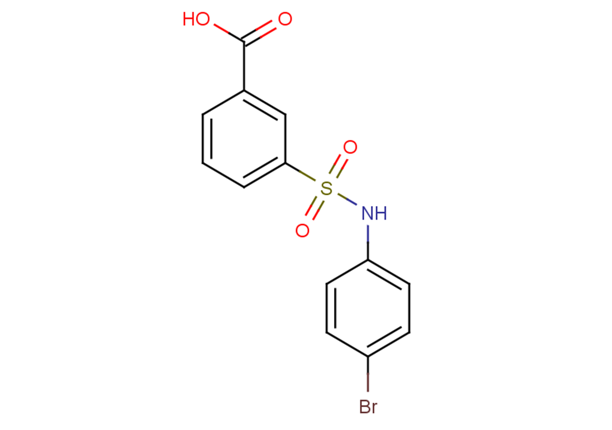 3-[(4-bromophenyl)sulfamoyl]benzoic acid