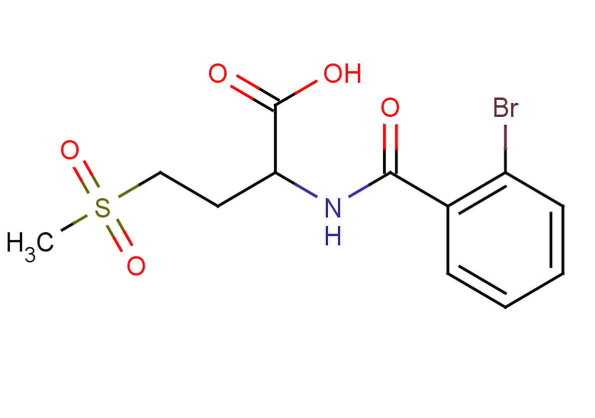 2-[(2-bromophenyl)formamido]-4-methanesulfonylbutanoic acid