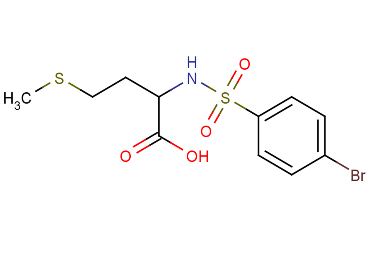 2-[(4-bromobenzene)sulfonamido]-4-(methylsulfanyl)butanoic acid