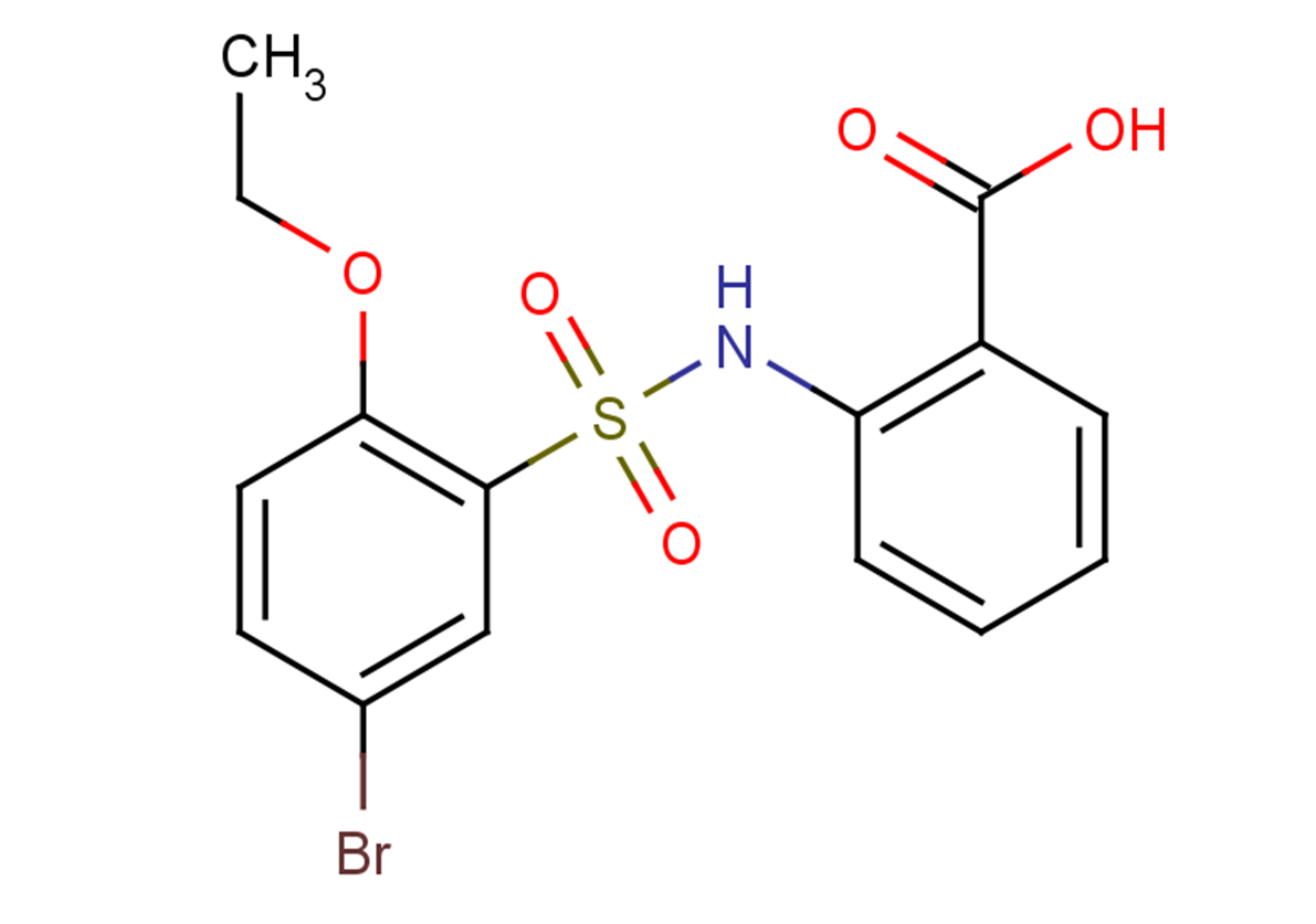 2-[(5-bromo-2-ethoxybenzene)sulfonamido]benzoic acid