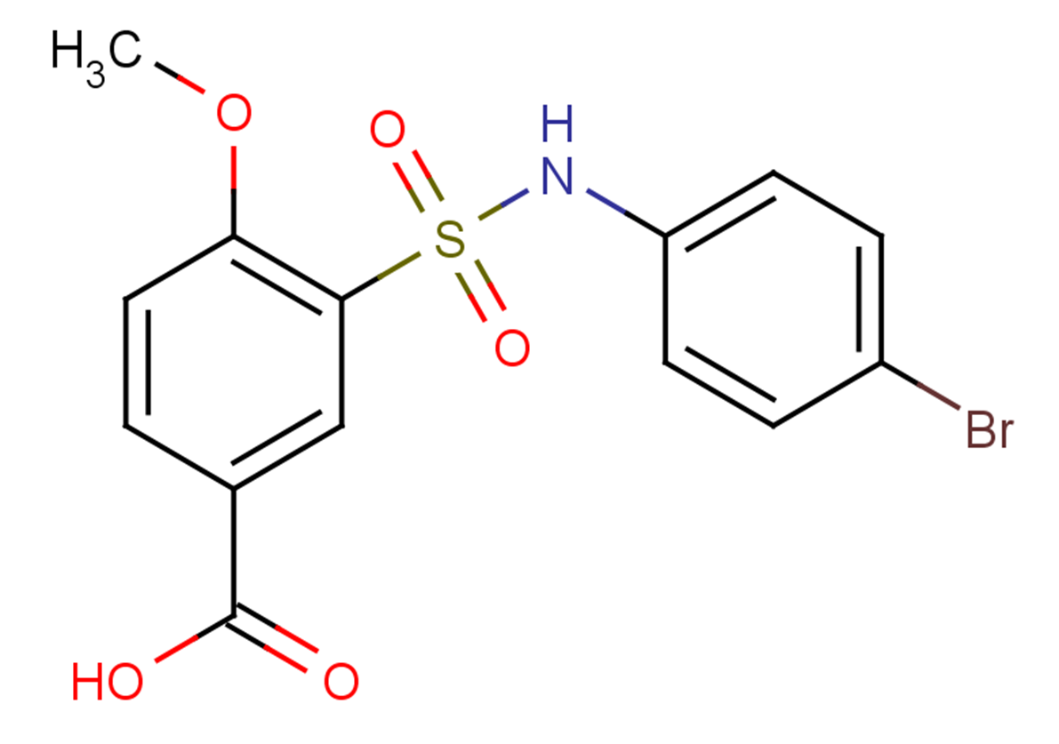 3-[(4-bromophenyl)sulfamoyl]-4-methoxybenzoic acid