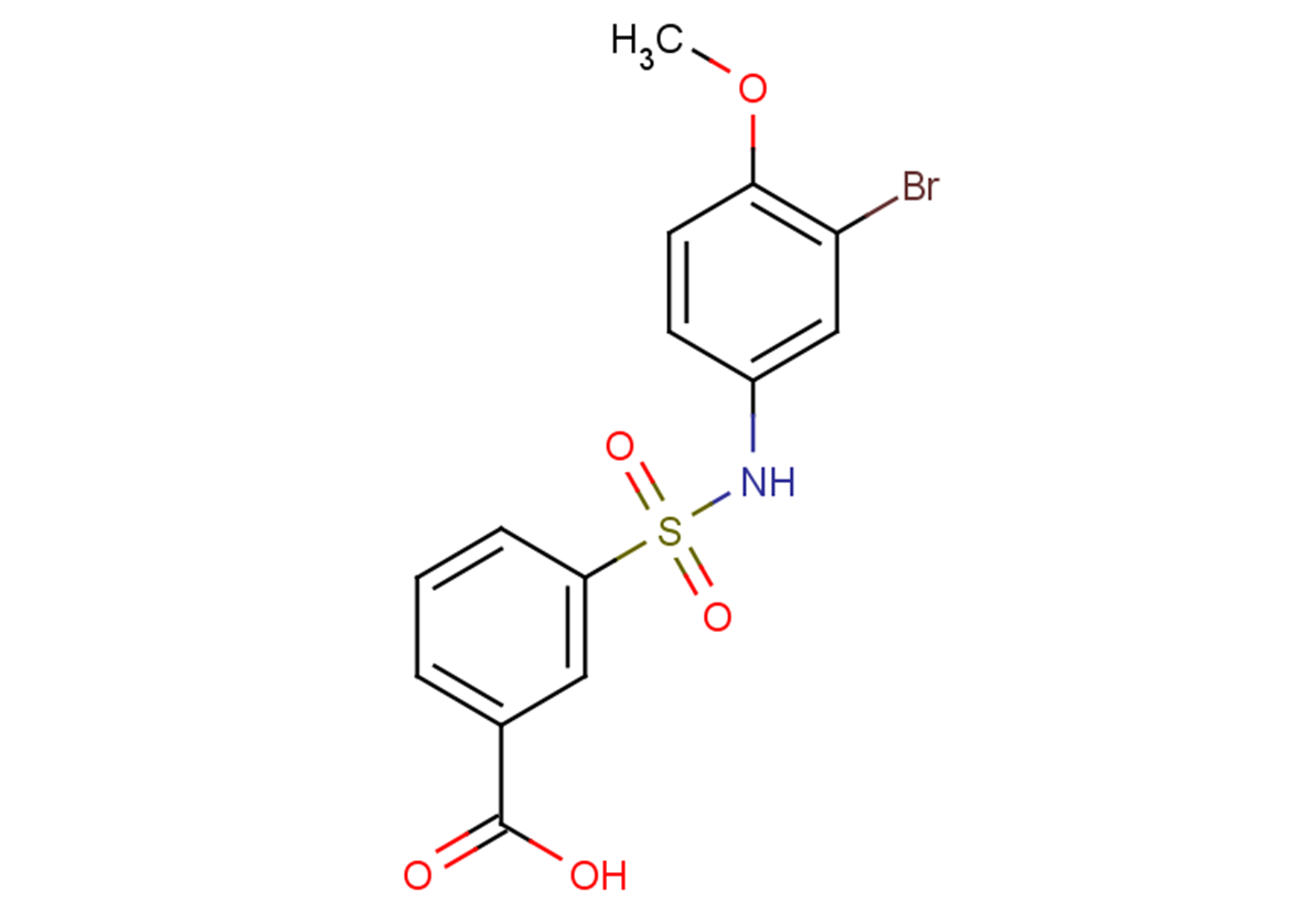 3-[(3-bromo-4-methoxyphenyl)sulfamoyl]benzoic acid