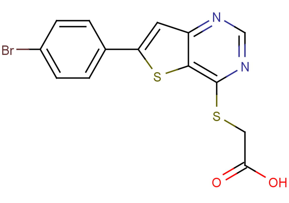 2-{[6-(4-bromophenyl)thieno[3,2-d]pyrimidin-4-yl]sulfanyl}acetic acid