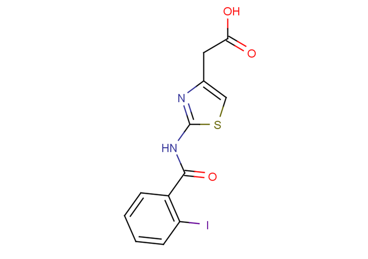 2-{2-[(2-iodobenzene)amido]-1,3-thiazol-4-yl}acetic acid