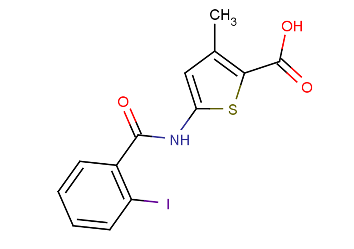 5-[(2-iodobenzene)amido]-3-methylthiophene-2-carboxylic acid