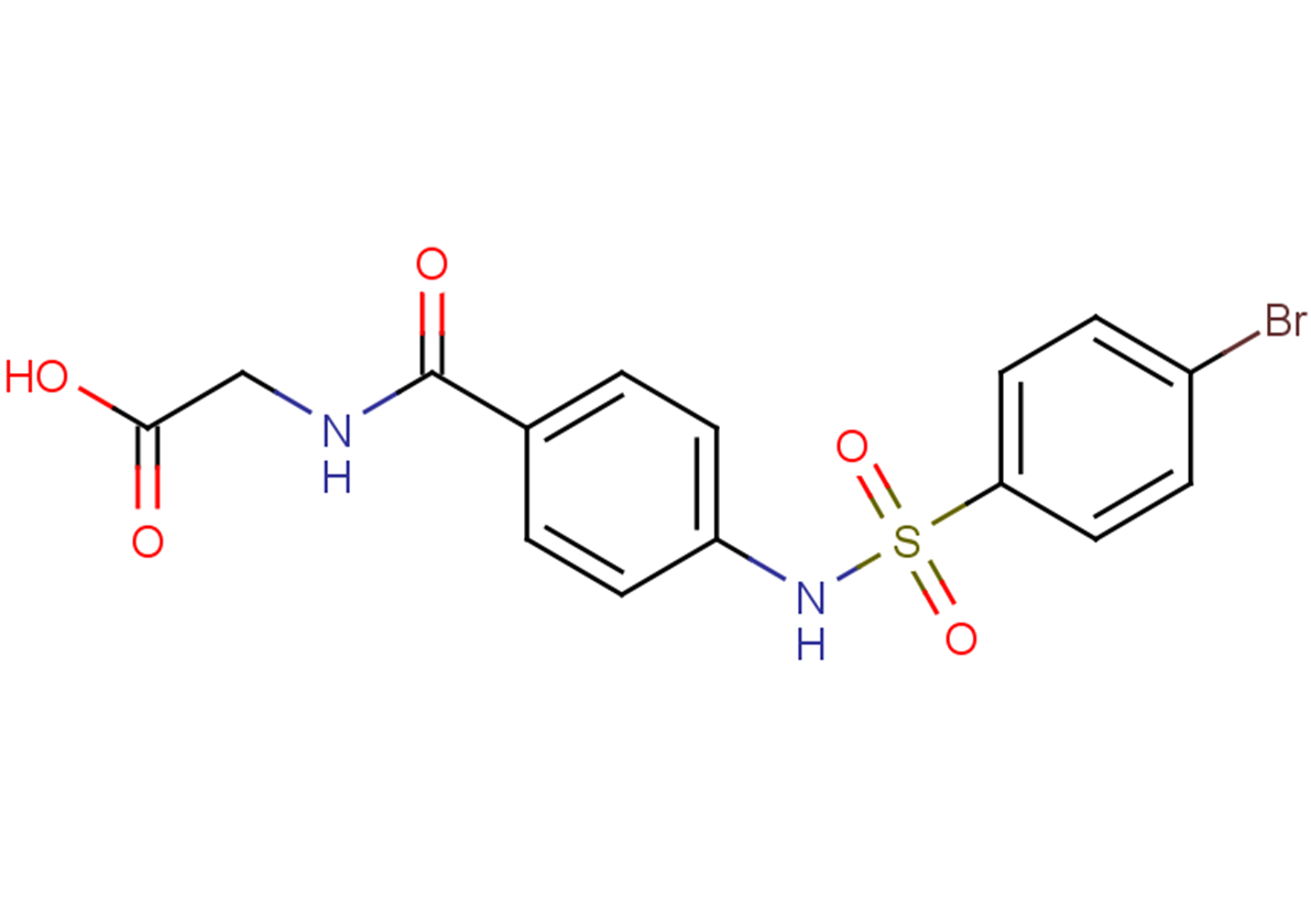 2-({4-[(4-bromobenzene)sulfonamido]phenyl}formamido)acetic acid