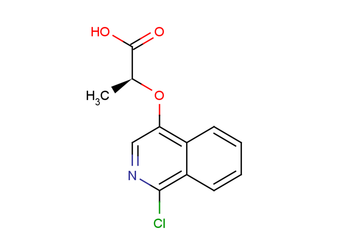 (2S)-2-[(1-chloroisoquinolin-4-yl)oxy]propanoic acid
