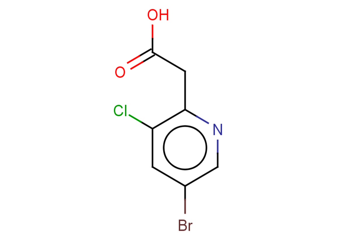 2-(5-bromo-3-chloropyridin-2-yl)acetic acid