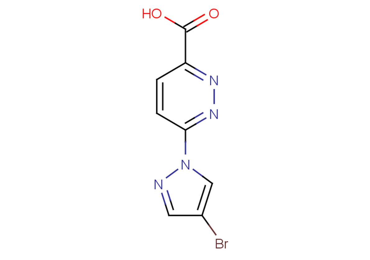 6-(4-bromo-1H-pyrazol-1-yl)pyridazine-3-carboxylic acid