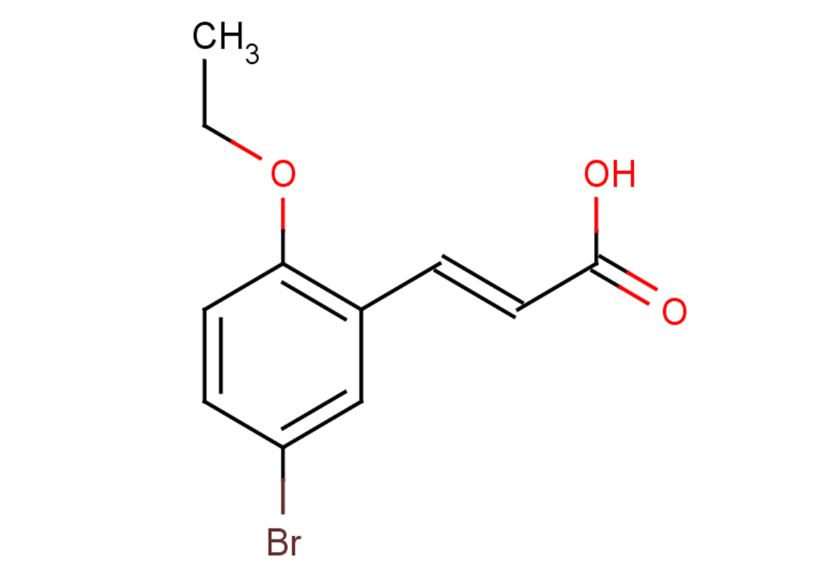 (2E)-3-(5-bromo-2-ethoxyphenyl)prop-2-enoic acid