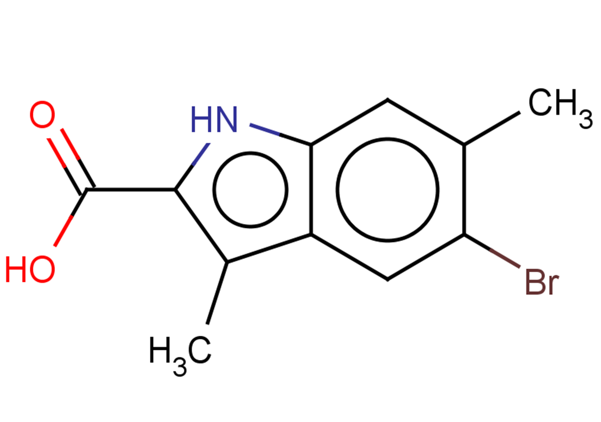 5-bromo-3,6-dimethyl-1H-indole-2-carboxylic acid