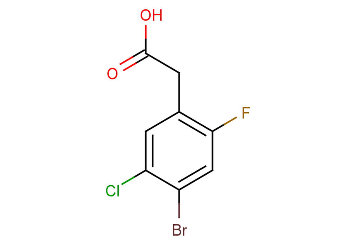 2-(4-bromo-5-chloro-2-fluorophenyl)acetic acid