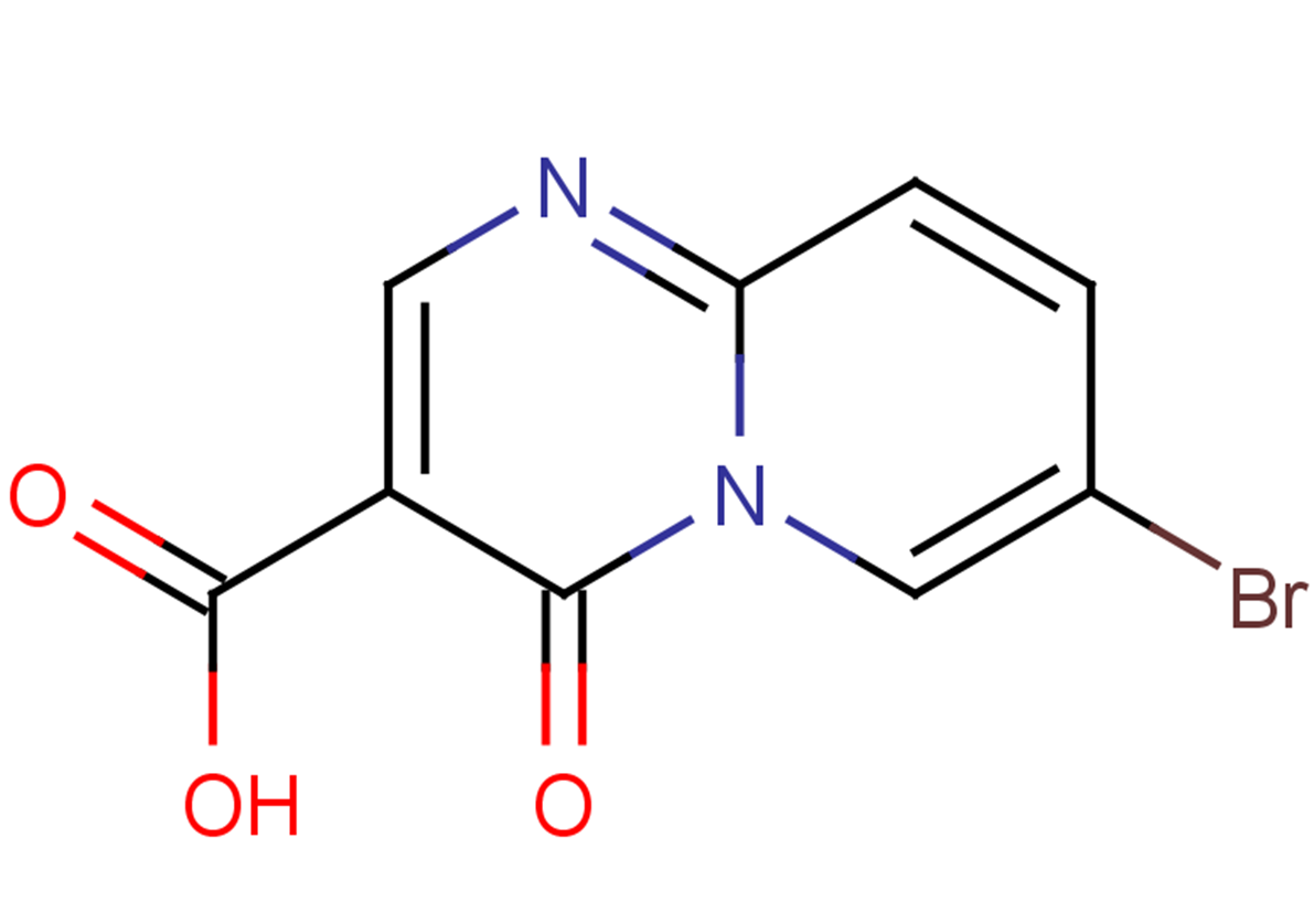 7-bromo-4-oxo-4H-pyrido[1,2-a]pyrimidine-3-carboxylic acid