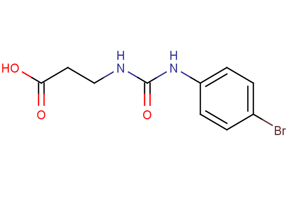3-{[(4-bromophenyl)carbamoyl]amino}propanoic acid