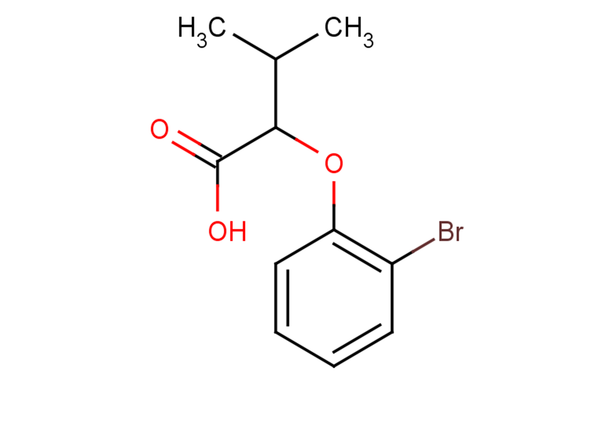 2-(2-bromophenoxy)-3-methylbutanoic acid