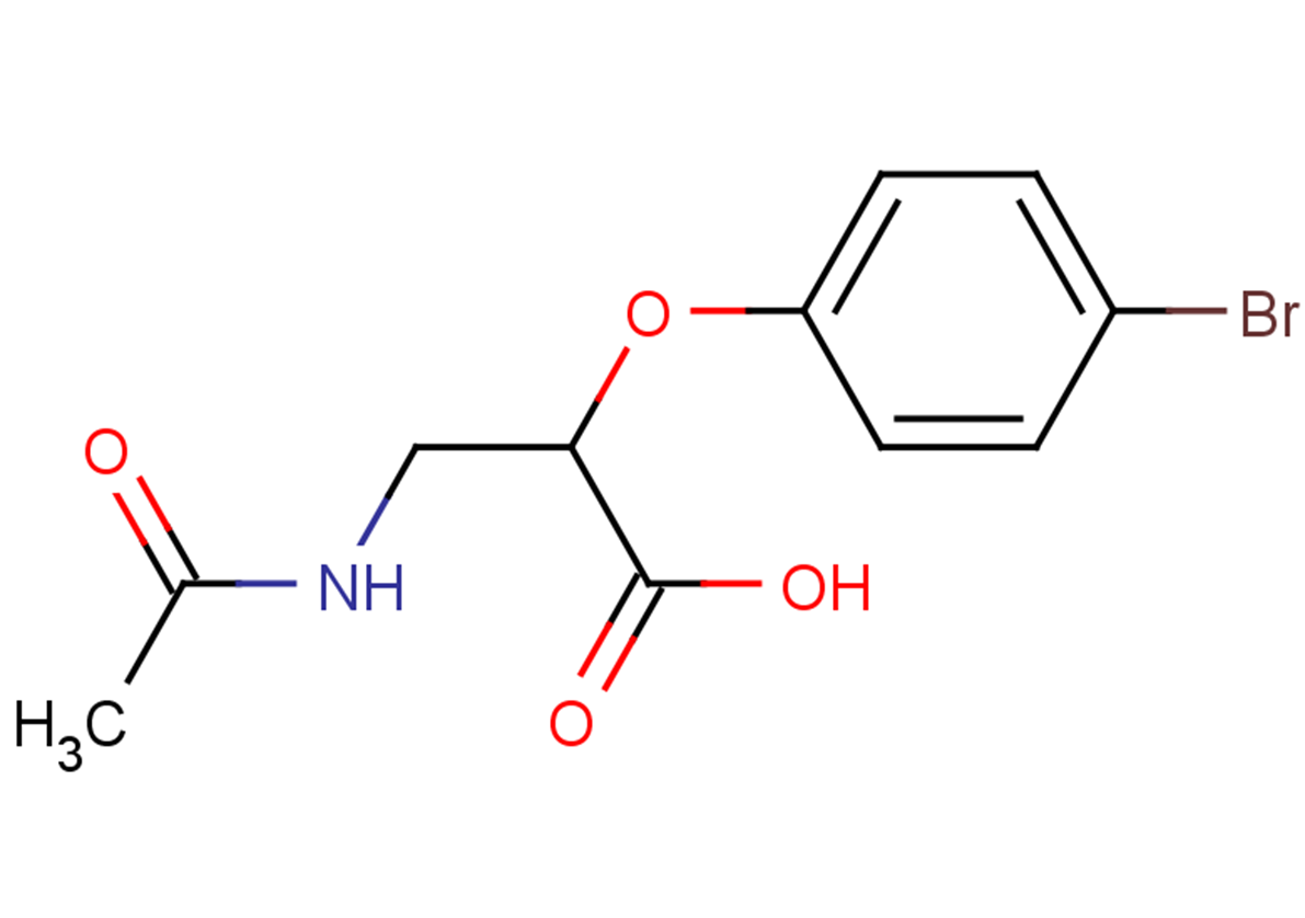 2-(4-bromophenoxy)-3-acetamidopropanoic acid