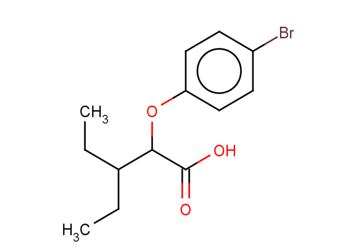 2-(4-bromophenoxy)-3-ethylpentanoic acid