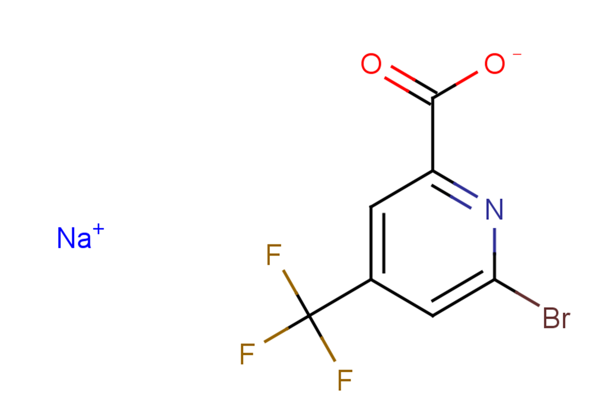 sodium 6-bromo-4-(trifluoromethyl)pyridine-2-carboxylate