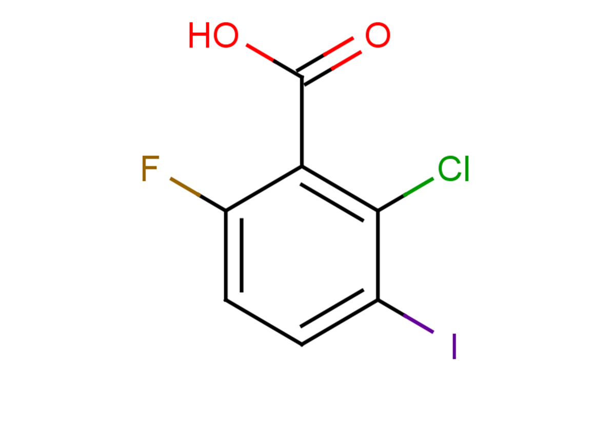 2-chloro-6-fluoro-3-iodobenzoic acid