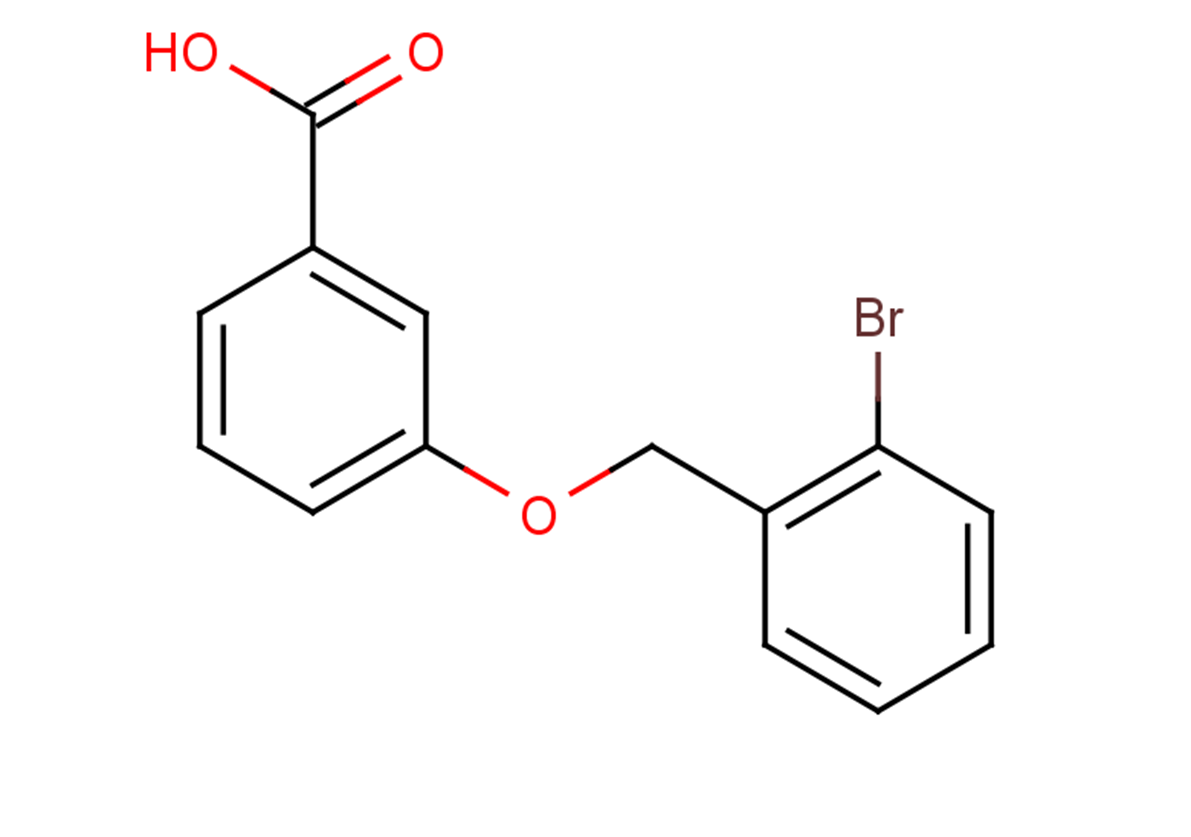 3-[(2-bromophenyl)methoxy]benzoic acid