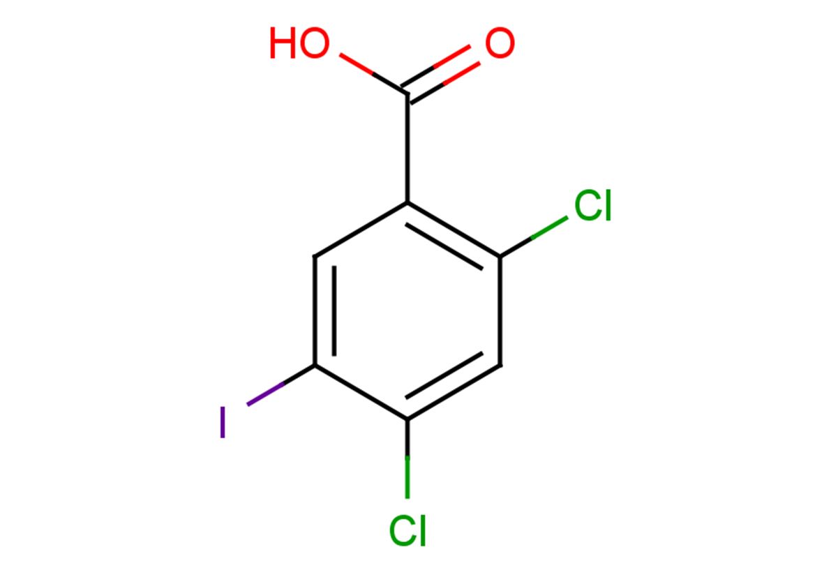 2,4-dichloro-5-iodobenzoic acid