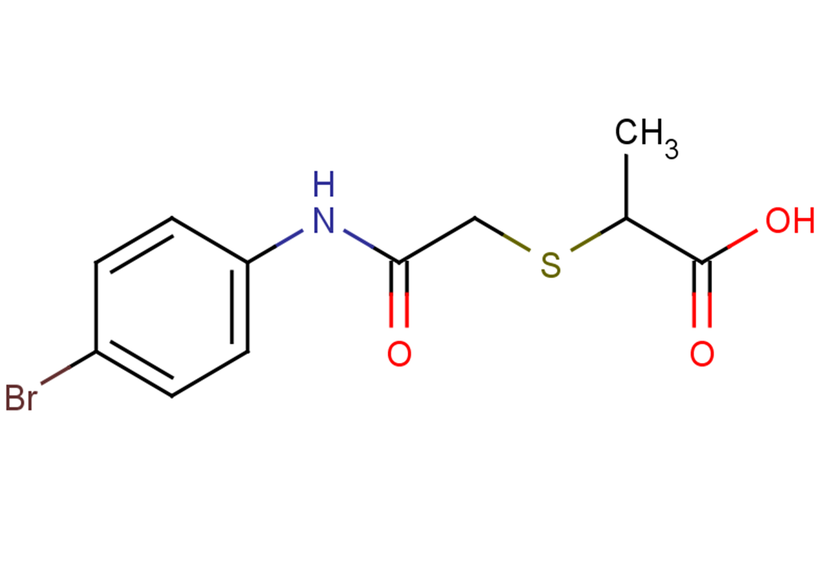 2-({[(4-bromophenyl)carbamoyl]methyl}sulfanyl)propanoic acid