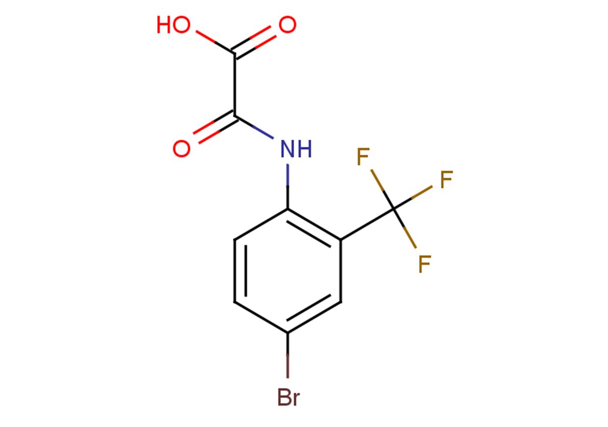 {[4-bromo-2-(trifluoromethyl)phenyl]carbamoyl}formic acid